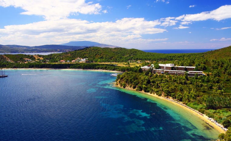 Lagune vor dem Skiathos Palace