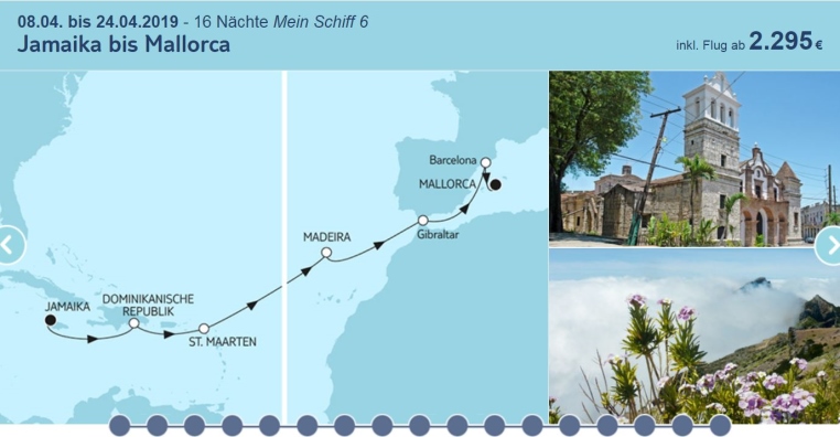 Tui Berlin Tuicruises Jamaika Bis Mallorca World Of Tui