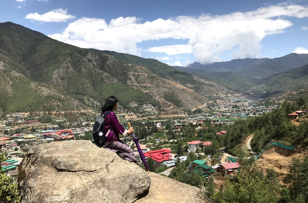 Ausblick Thimphu-Tal, Bhutan - World of TUI Berlin Reisebericht