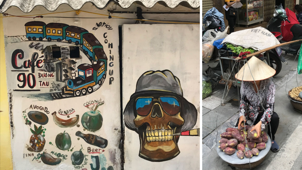 Straßenkunst in Hanoi, Vietnam - World of TUI Berlin Reisebericht