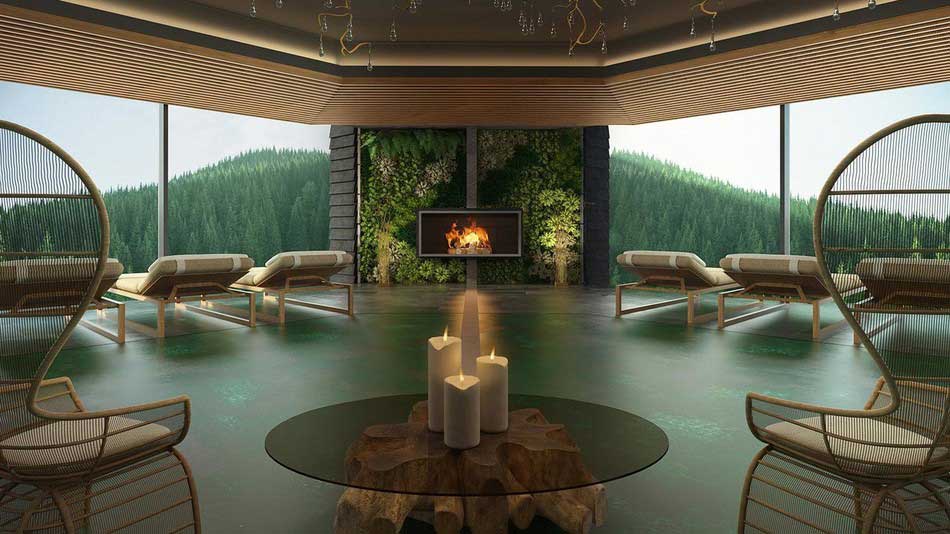 Lefay Dolomiti Außenansicht