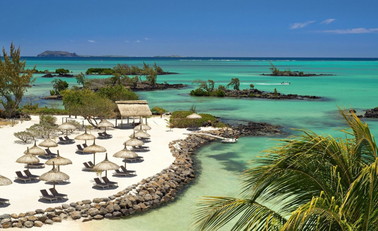 Strandbereich im Lagoon Attitude Mauritius
