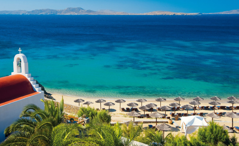 Agios Yannis Beach im Mykonos Grand Hotel