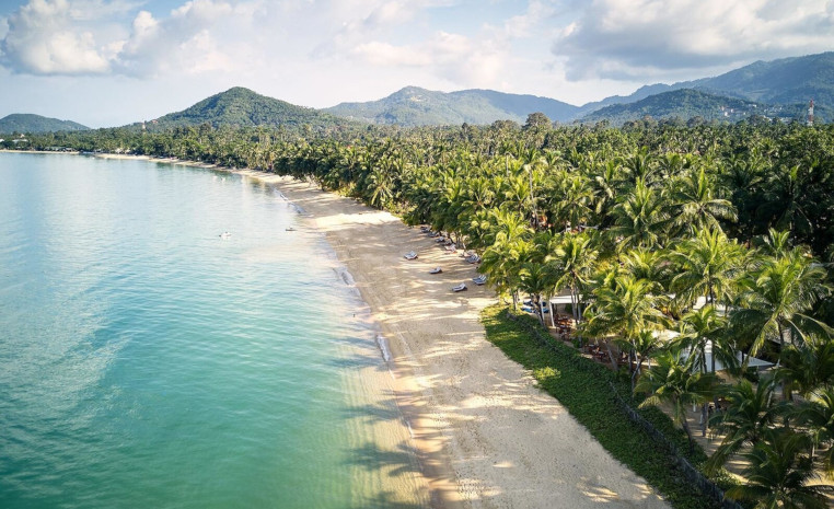 Maenam Beach auf Koh Samui