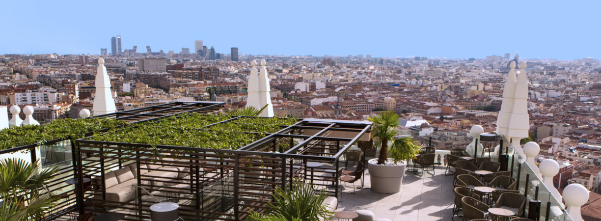 Rooftop Bar im RIU Plaza Espana