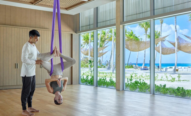 Sportprogramm im Ritz Carlton Maldives