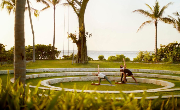 Wellness an der frischen Luft im Ritz Carlton Maldives