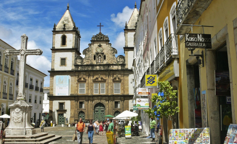 Historische Kirche in Salvador da Bahia, Brasilien - Südamerika