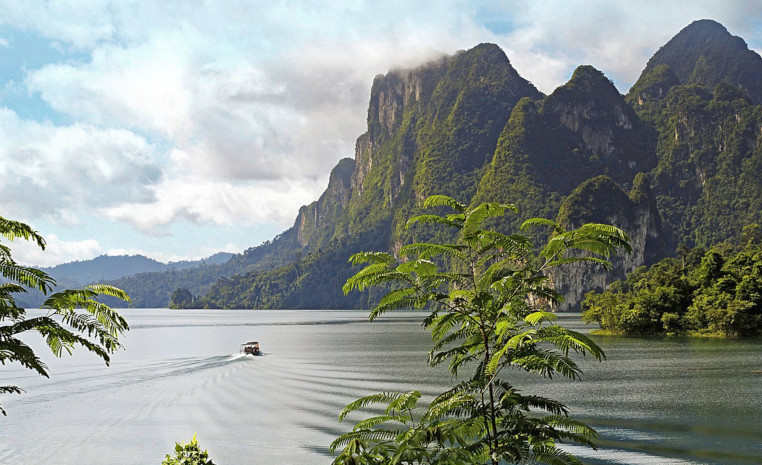 Traumhafte Lagune in Thailand auf einer Rundreise