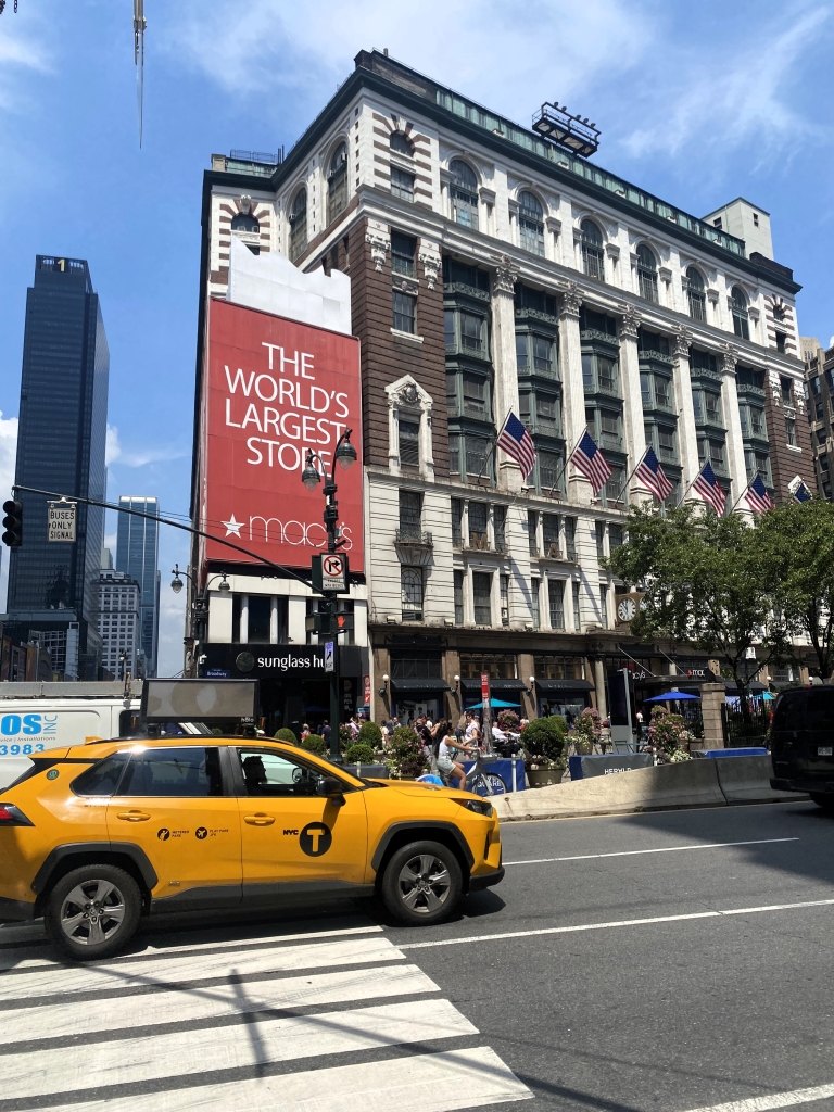 Sommer in New York Macys