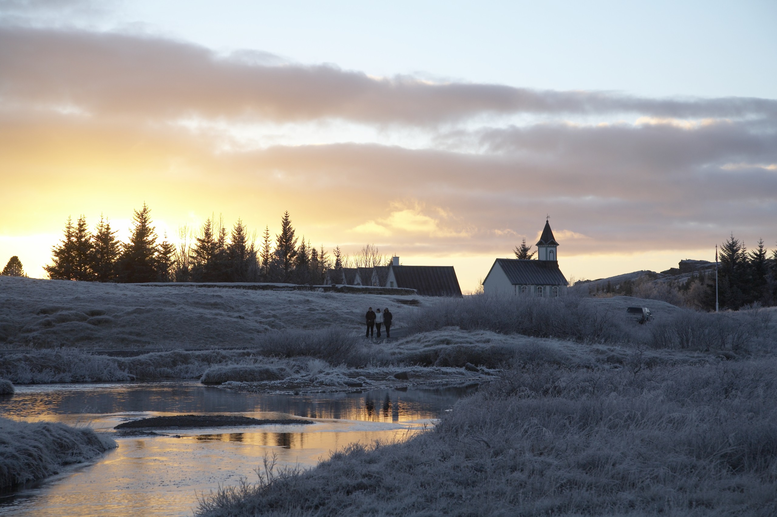 Thingvellir winter